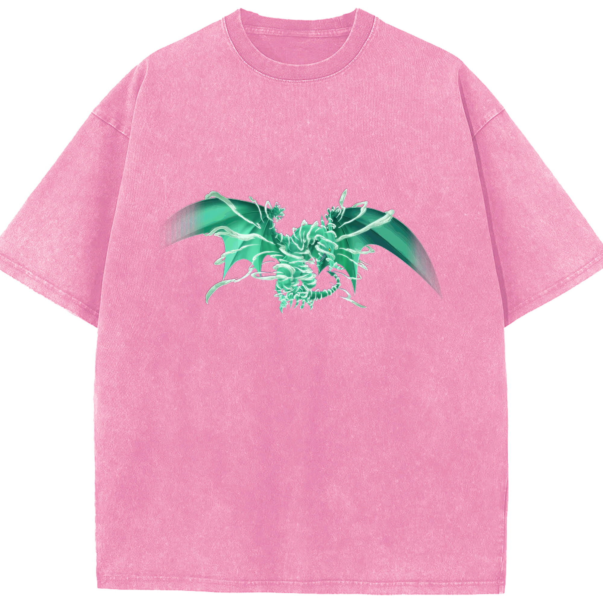 （画像用） 遊☆戯☆王 Yu-Gi-Oh! 綿100% ヴィンテージ風 半袖Tシャツ（フロントプリント）